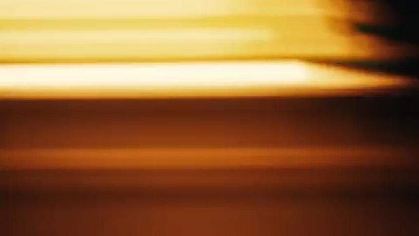 A quick flash of an orange flame is shown repeatedly
