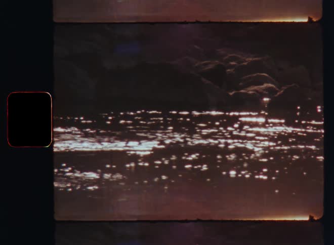 A footage of a flowing river