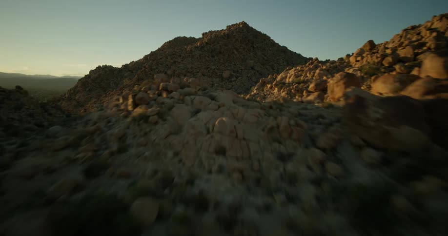 Aerial of rock mountain during daytime