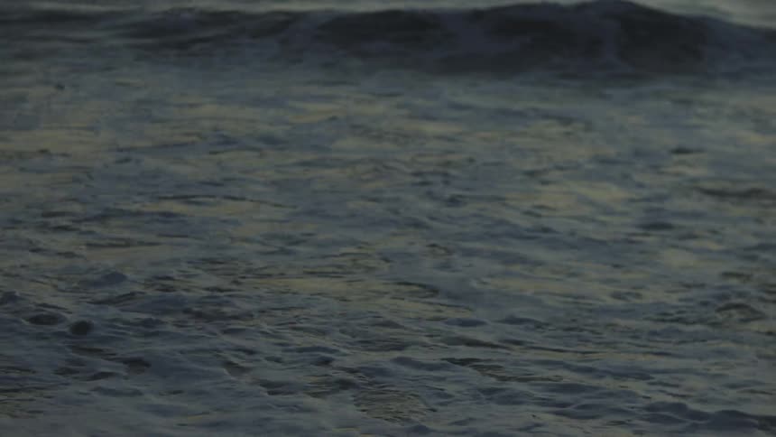 Calm sea waves on a tranquil morning