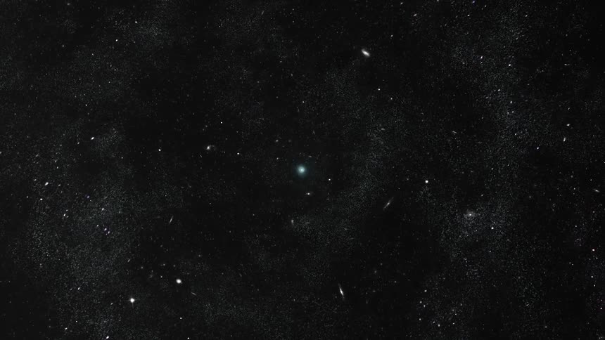 Milky way with starry galaxy in the universe