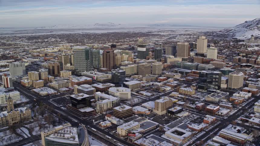 Landscape of buildings in a metropolitan area during the day