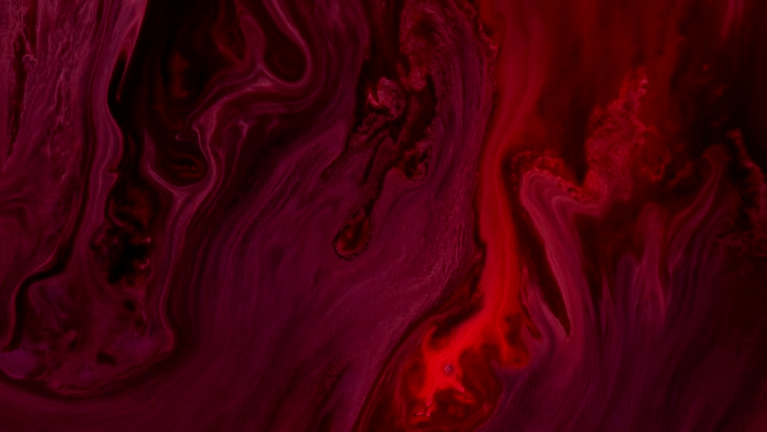 Abstract aerial view of a vulcanic lava landscape