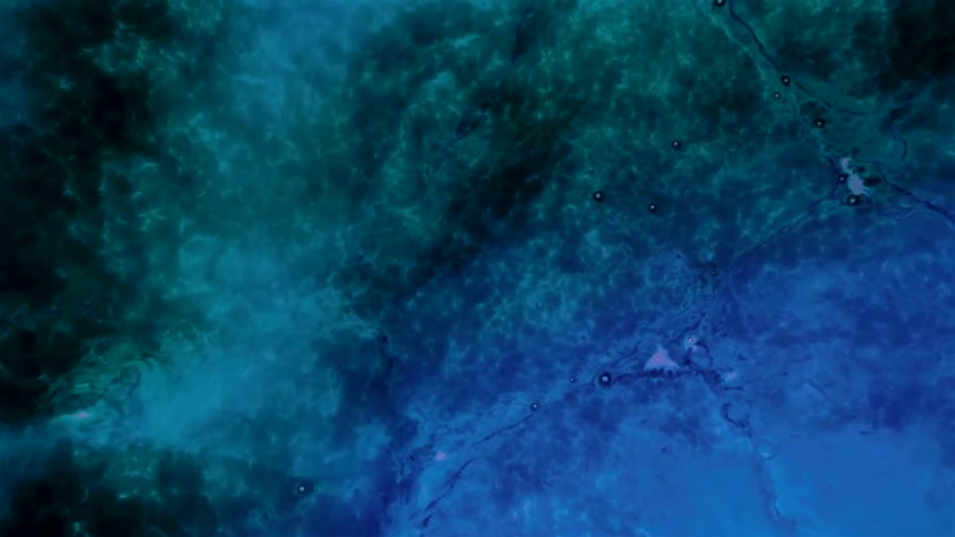 Fast, zoom into galaxy nebula clouds