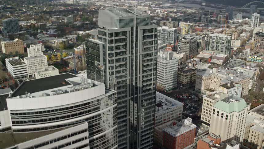 Aerial view of park avenue west tower