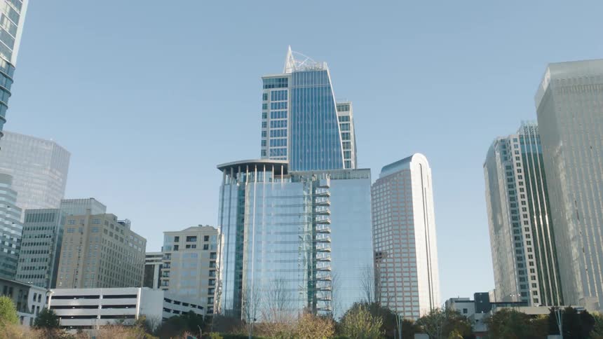 Exterior view of condos in the neighborhood