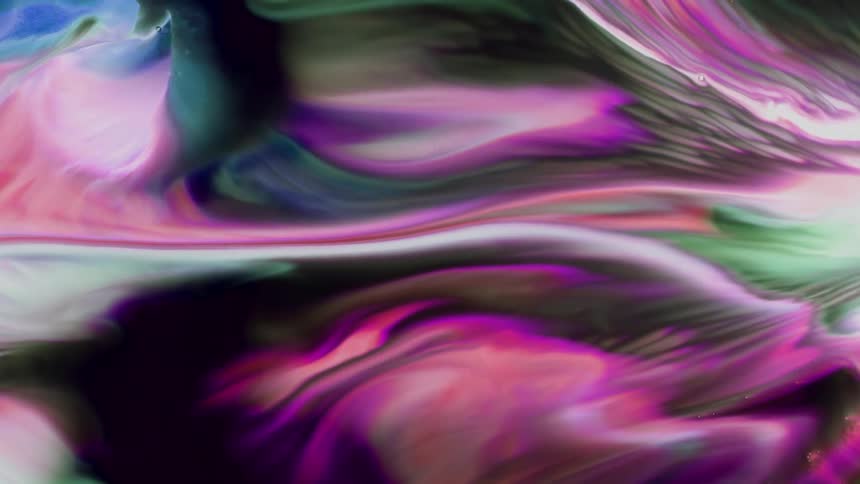 Colorful abstract psychedelic art in movement
