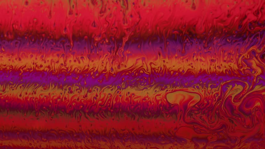 Psychedelic art fluid in slow motion