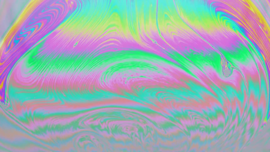 Abstract and monochromatic psychedelic art in motion