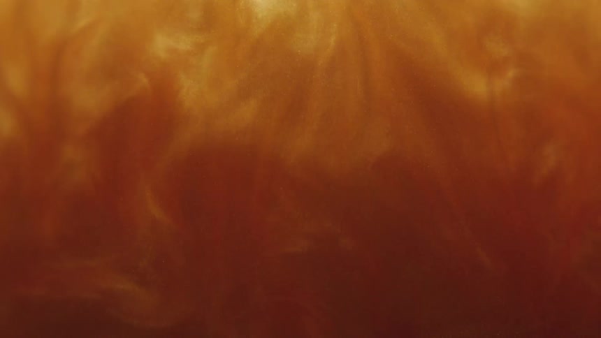 A liquid smoking and falling red