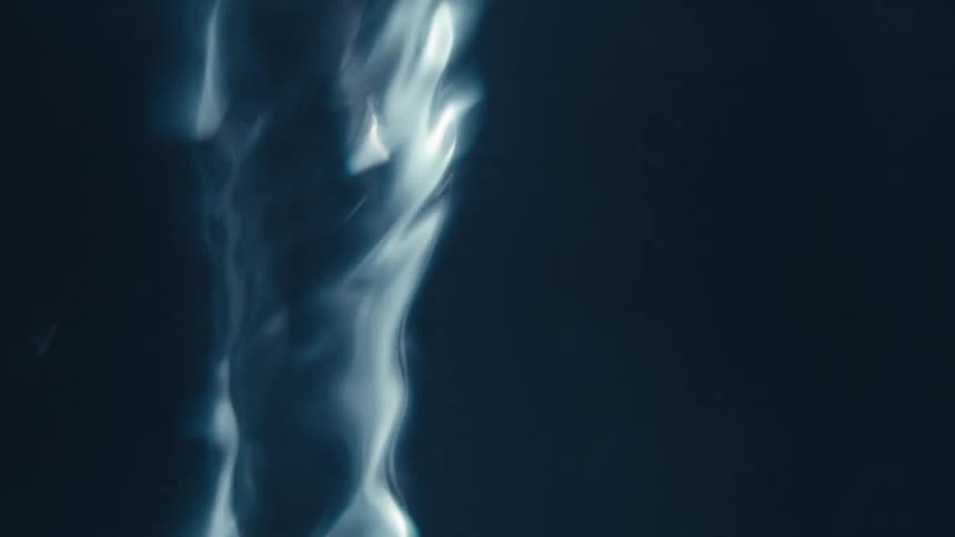 Extreme closeup of a spiral underwater