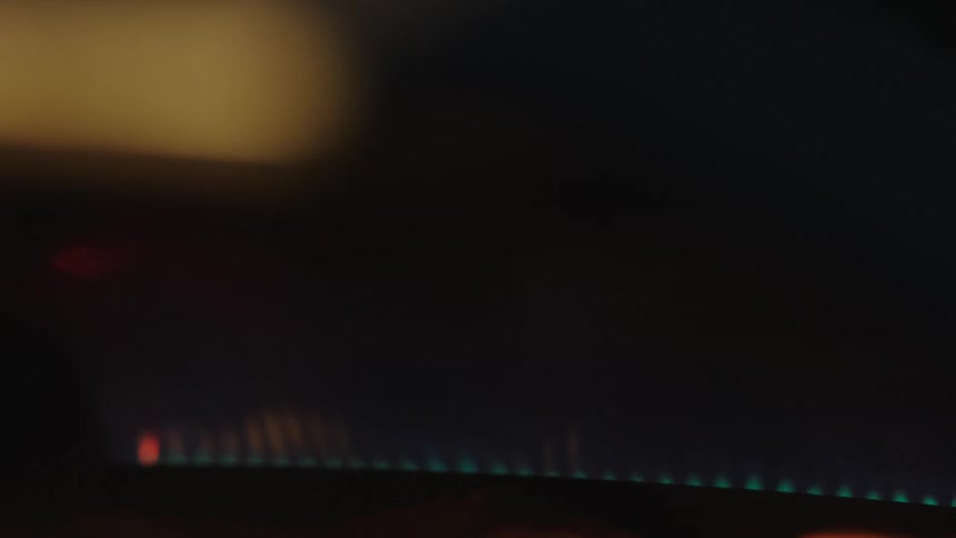 Food bubbling while being baked in extreme closeup