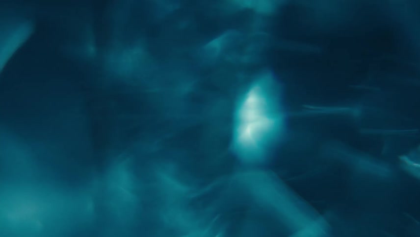 Extreme closeup of a spiral underwater