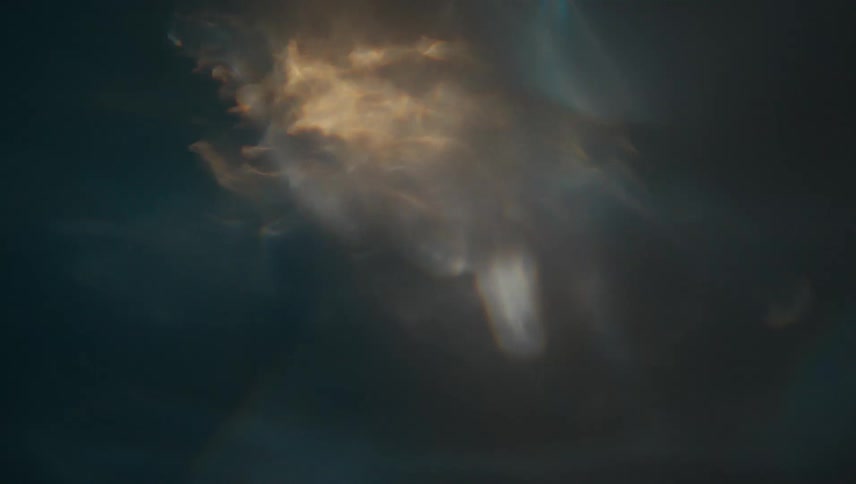 Fast motion of abstract water movement with sunlight reflections