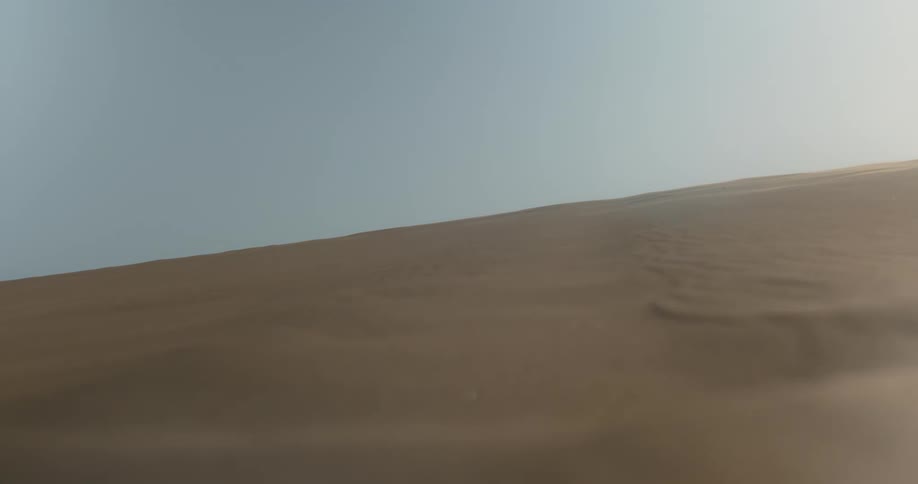 Desert panorama in the morning