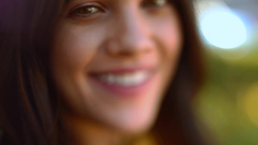 Portrait of a woman smiling