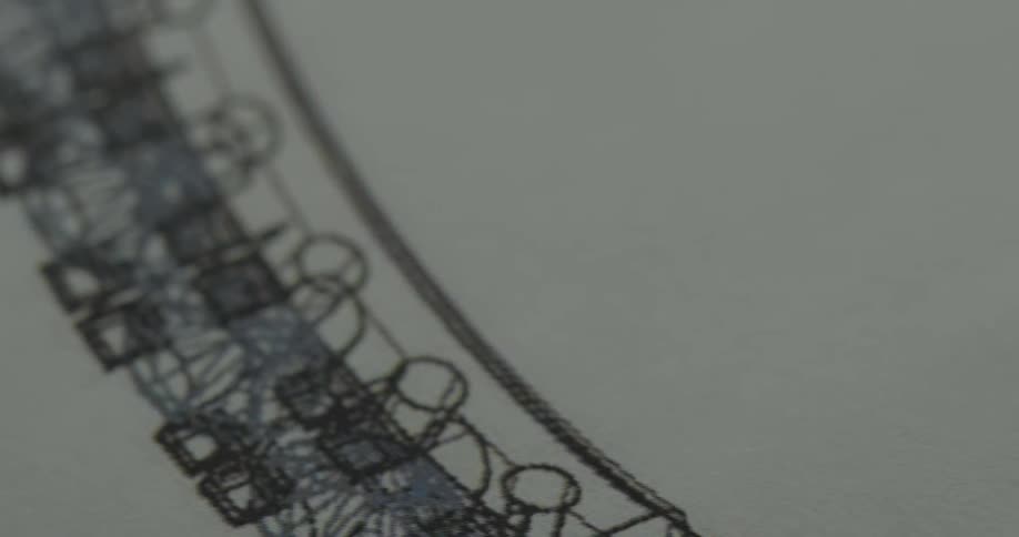 A sketch on white paper