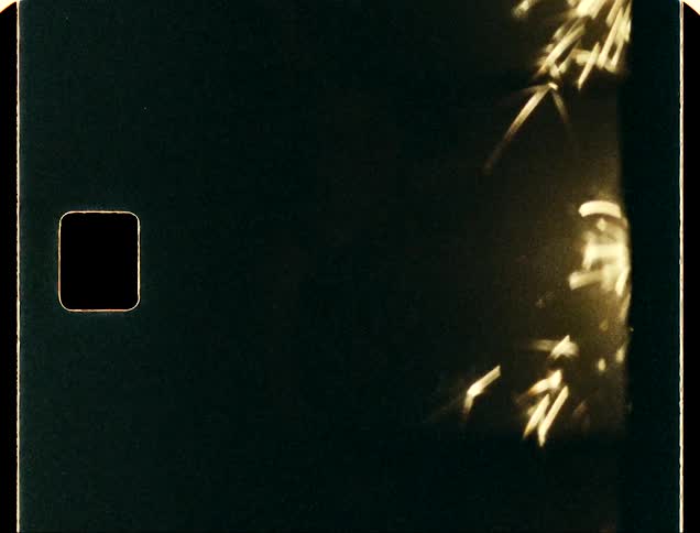 A child is waving a sparkler around