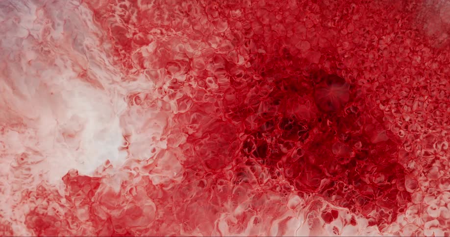 The red and white colors mix