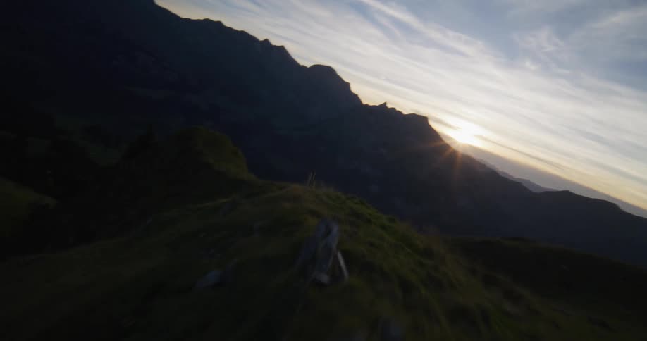 A revealing clip of a mountainous hill