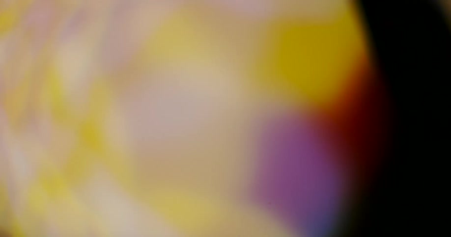 Extreme closeup of abstract lights in motion