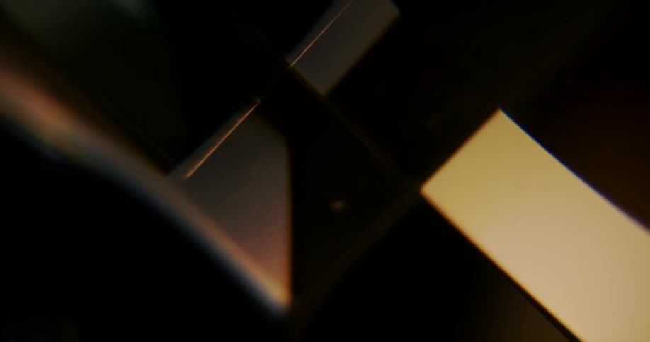 Abstract angular lights strobe