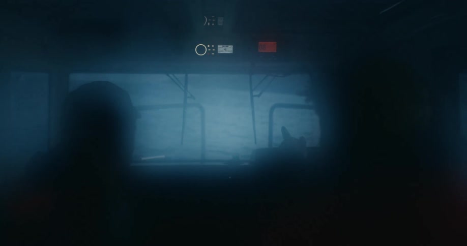 Two people in a boat