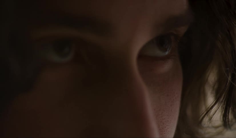 Close up of the face of a young man