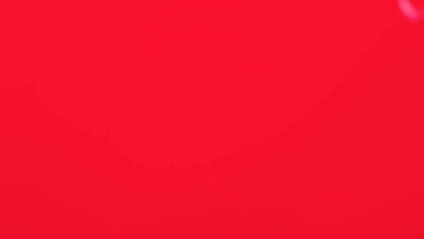 Red lights are flashing in the dark