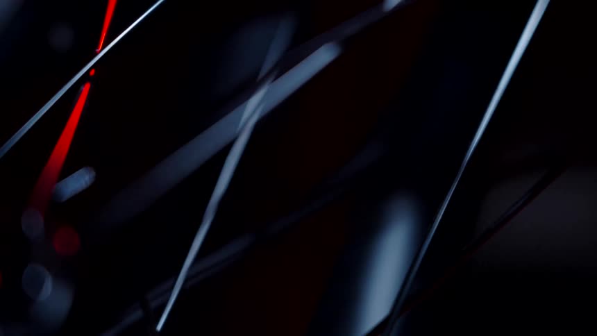 Abstract red black shape lines spokes