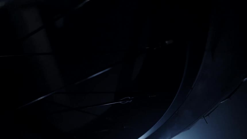 The tire is spinning in the dark