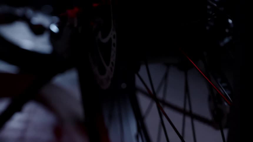 Orbiting around a bicycle wheel