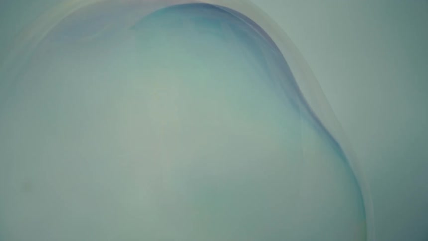Colorful smoke art on a cloudy day
