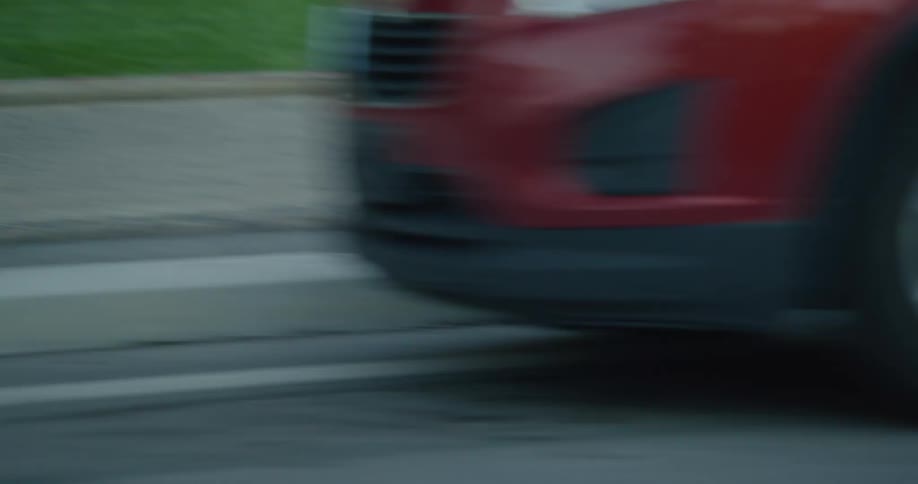 Vehicles parked on the city streets