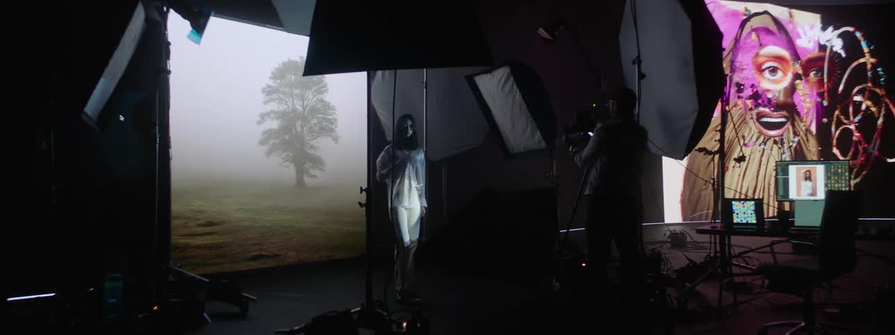 A clip of a studio activity