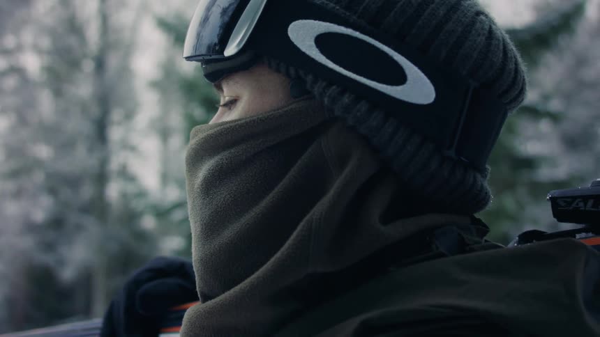 A close up clip of a skater