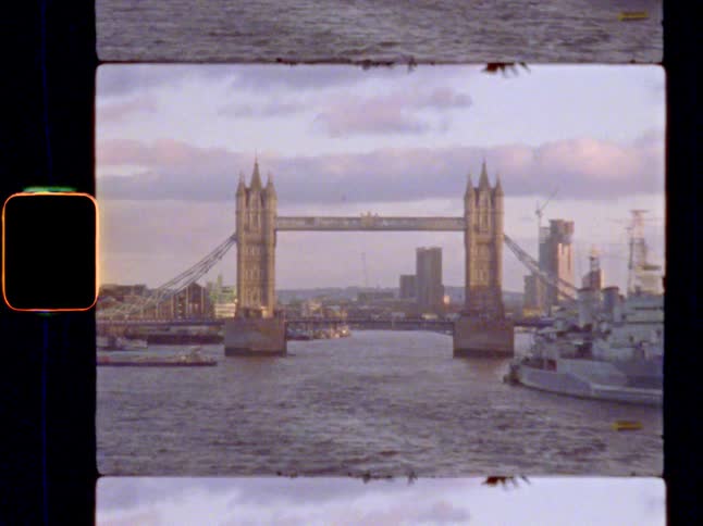 Tower Bridge and the River Thames at sunset