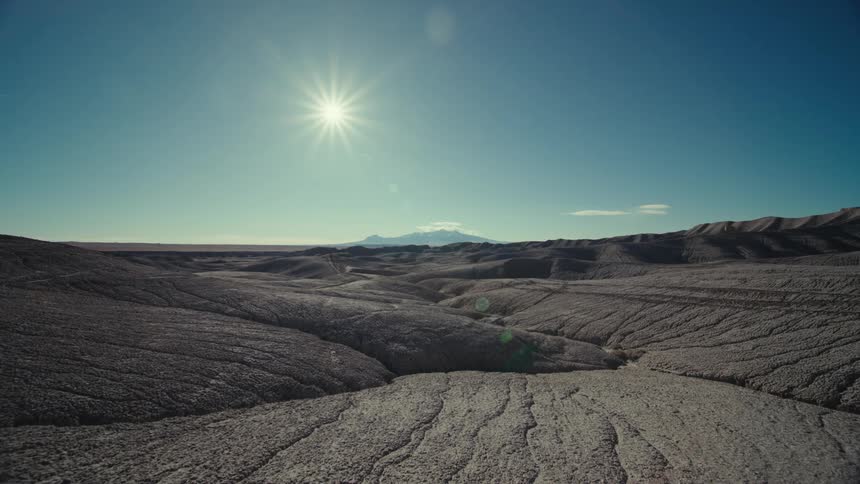 A rocky desert landscape