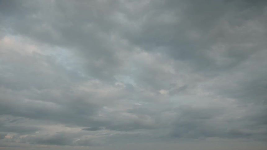 View of the sky with clouds in the morning on a cloudy day