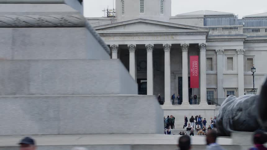 People are in front of national gallery art museum