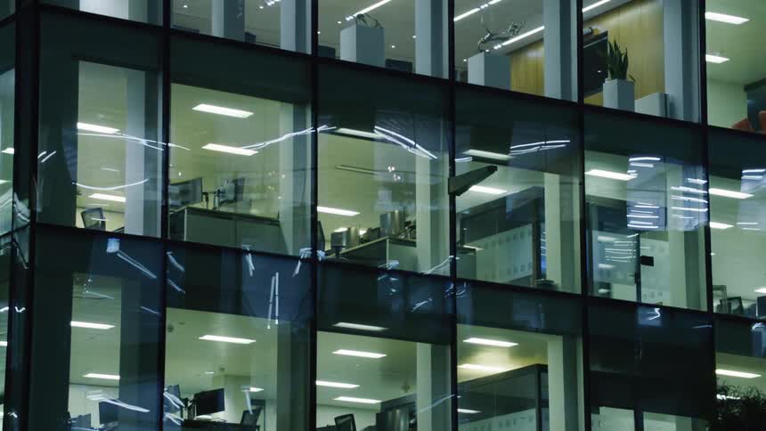 A clip of an office bulidings
