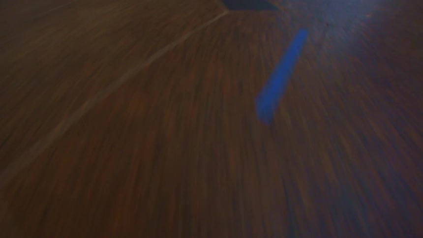 Closeup of a brown floor in an indoor space