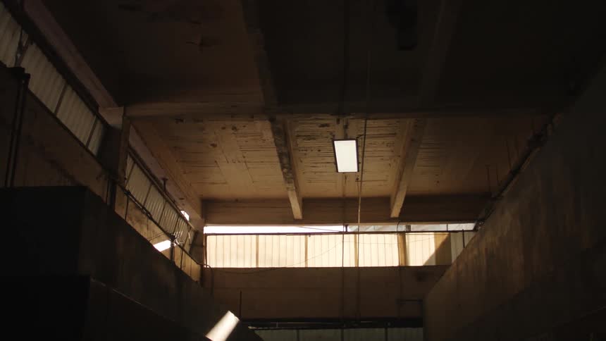 Interior of an old abandoned building
