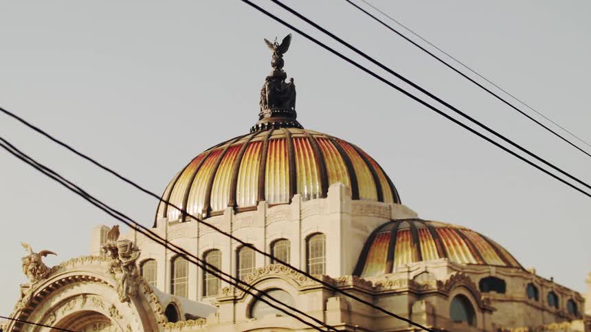 The dome of palacio de bellas artes