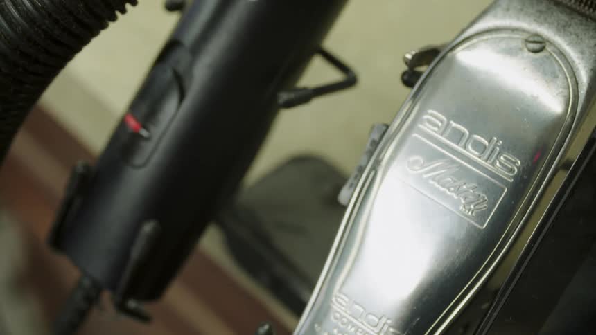 Close up of clippers and shears