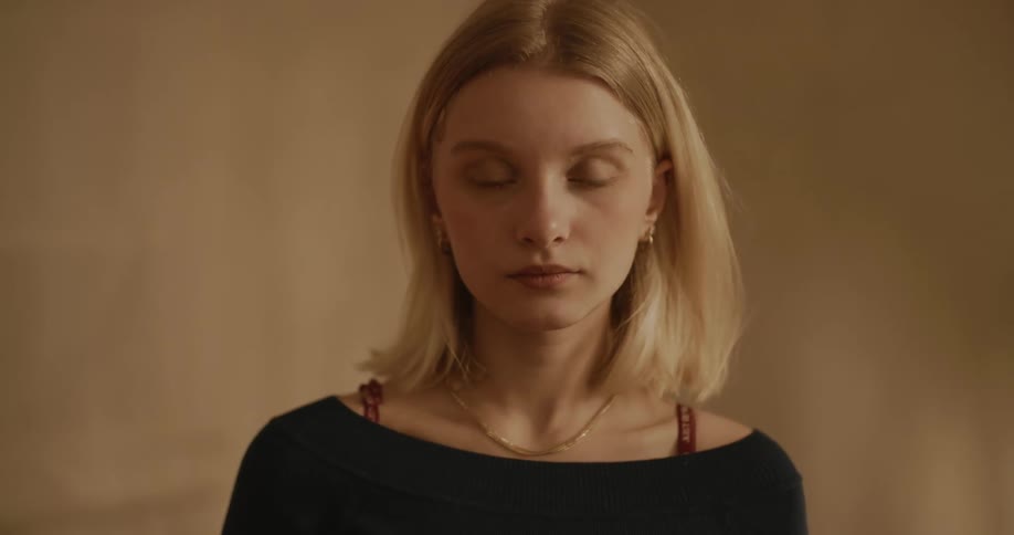 Portrait of a young teenage girl looking at the camera