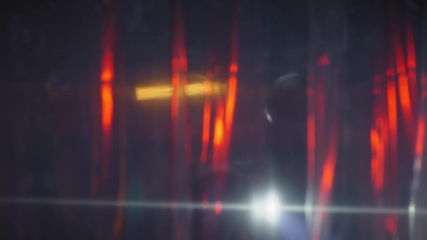 A clip of a person entering into a room