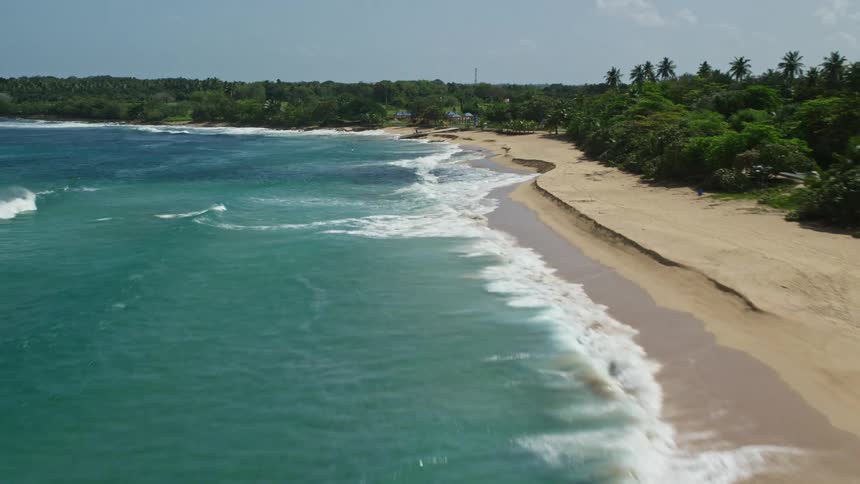 A resort and a road near a beach coastal area