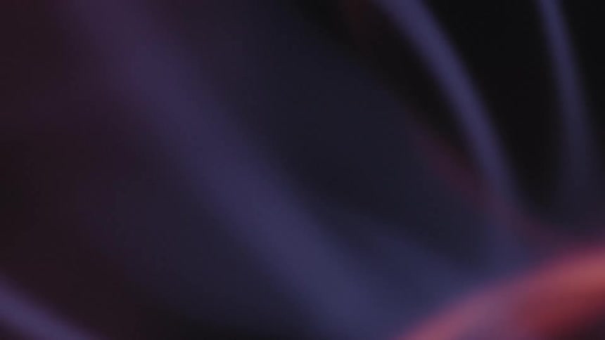 Close up of plasma ball with smoke coming out of the top