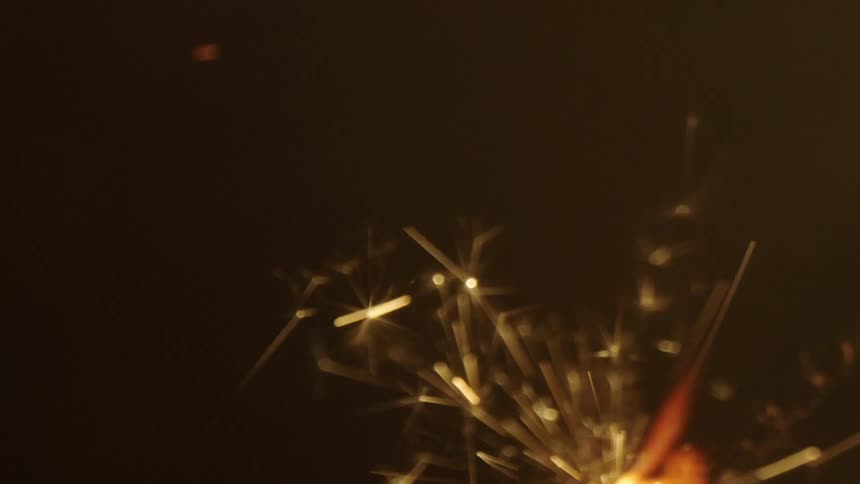 A view of some sparks coming off a grinder